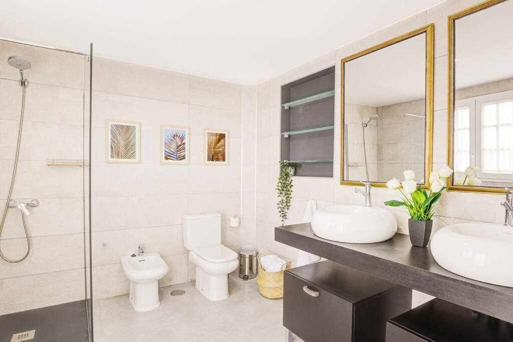 La Favorita preciosa villa con piscina privada Corralejo Esterno foto